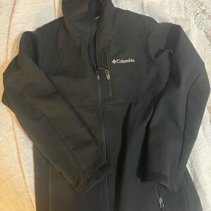 Columbia Ascender Men's Hooded Softshell Jacket - Small - Black - WM6045-453